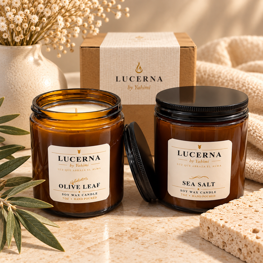 Set de 2 Velas – Amber Collection