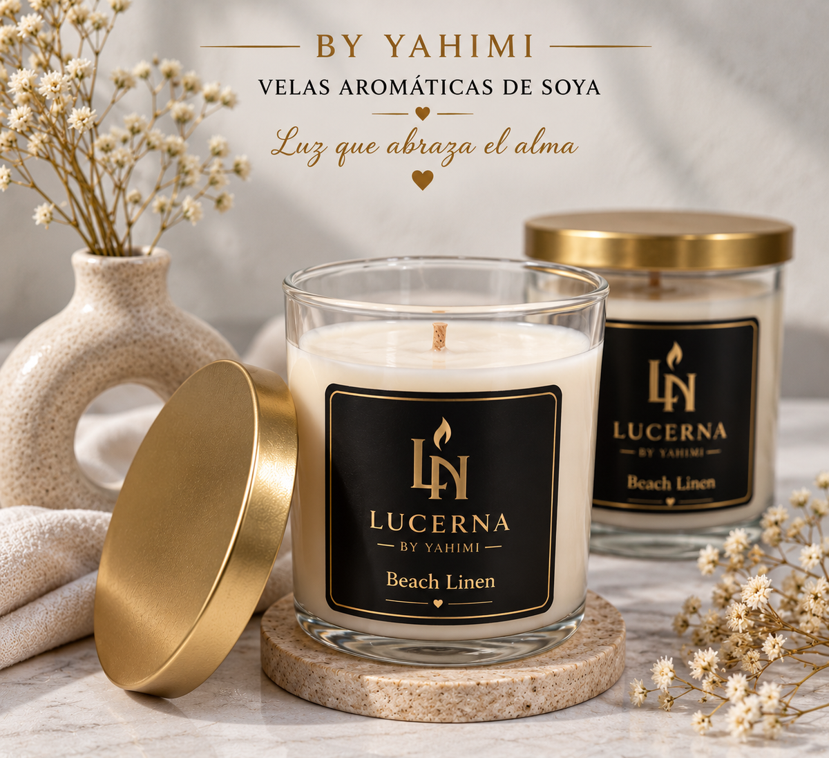 🤍 Lucerna Classic Collection | 12 oz Soy Candle