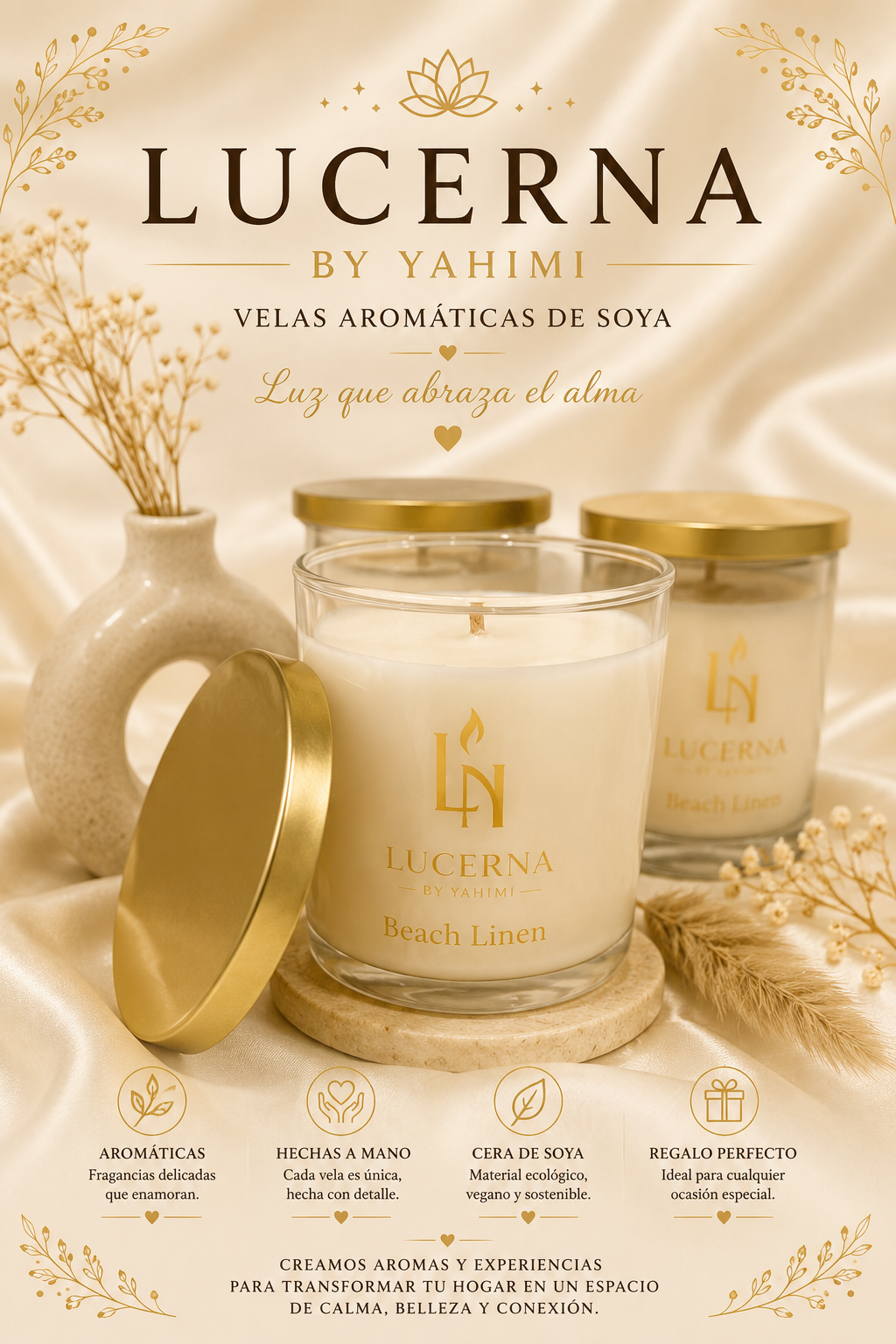 🤍 Lucerna Classic Collection | 12 oz Soy Candle